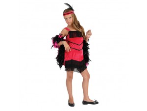Αποκριάτικη στολή Κορίτσι Τσάρλεστον Φούξια