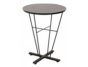 Στρογγυλό Μεταλλικό Τραπέζι Ζαππείου 60 x 74(h)cm έπιπλα κήπου bigstore.gr