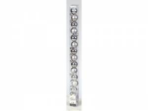 Set 15 τεμ. Χριστουγεννιάτικες μπάλες πλαστικές