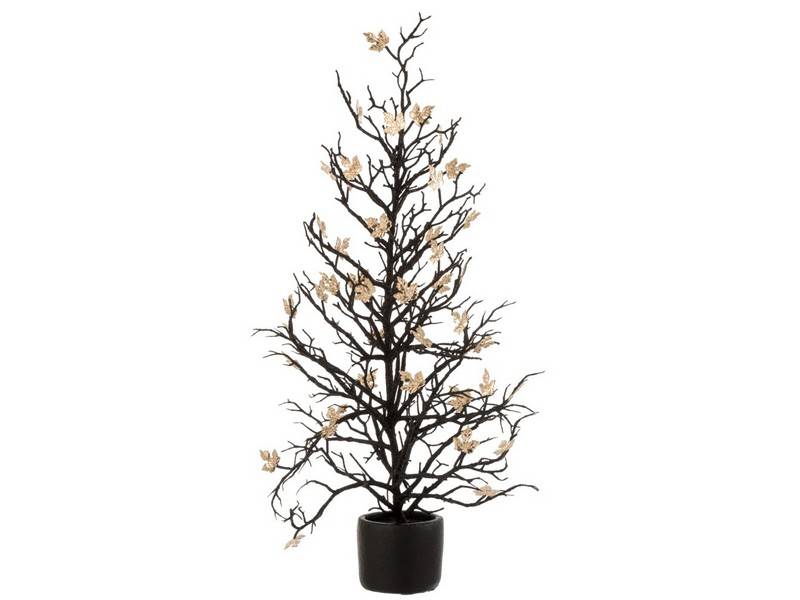 Χριστουγεννιάτικο Μαύρο Διακοσμητικό Δέντρο