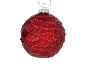 Χριστουγεννιάτικη Γυάλινη Μπάλα Nestori 8 εκ.