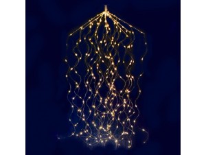 Χριστουγεννιάτικος φωτιζόμενος καταρράκτης 140 εκ.