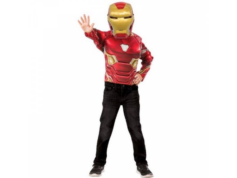 Αποκριάτικο Σετ Iron Man  5-6 ετών.