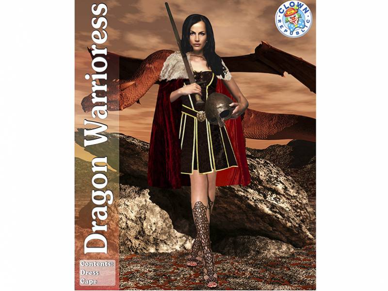 Στολή γυναικεία Dragon Warrior