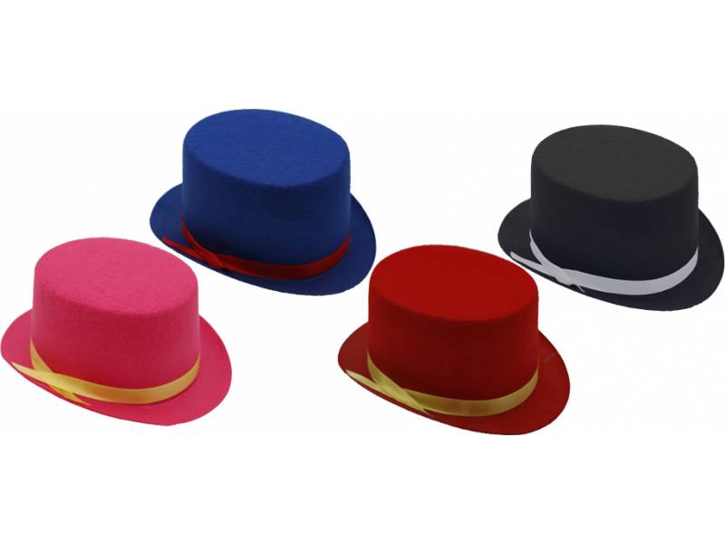 Αποκριάτικο καπέλο σε 4 Χρώματα