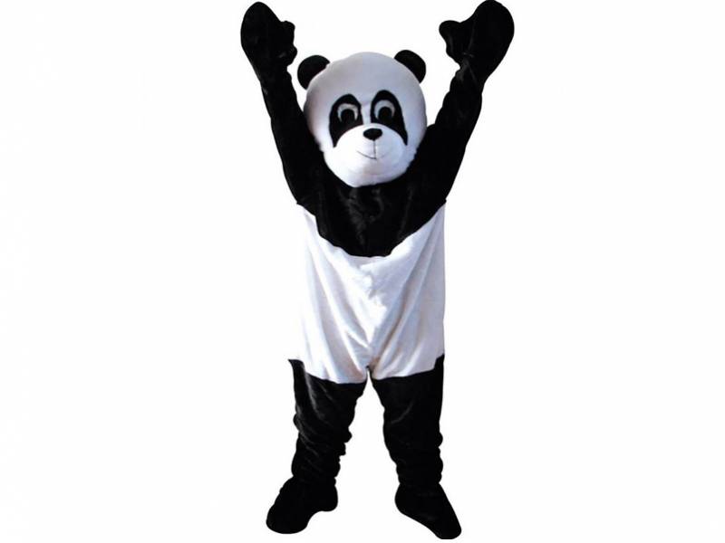 Στολή Μασκότ Αρκούδα Panda