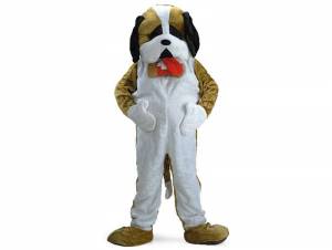 Στολή Μασκότ Σκύλος Αγίου Βερνάρδου