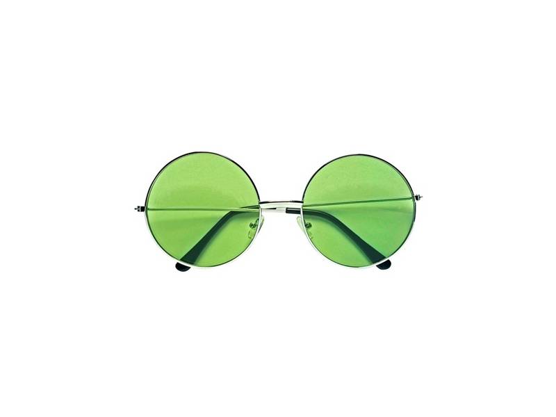 Αποκριάτικα γυαλιά με πράσινο φακό
