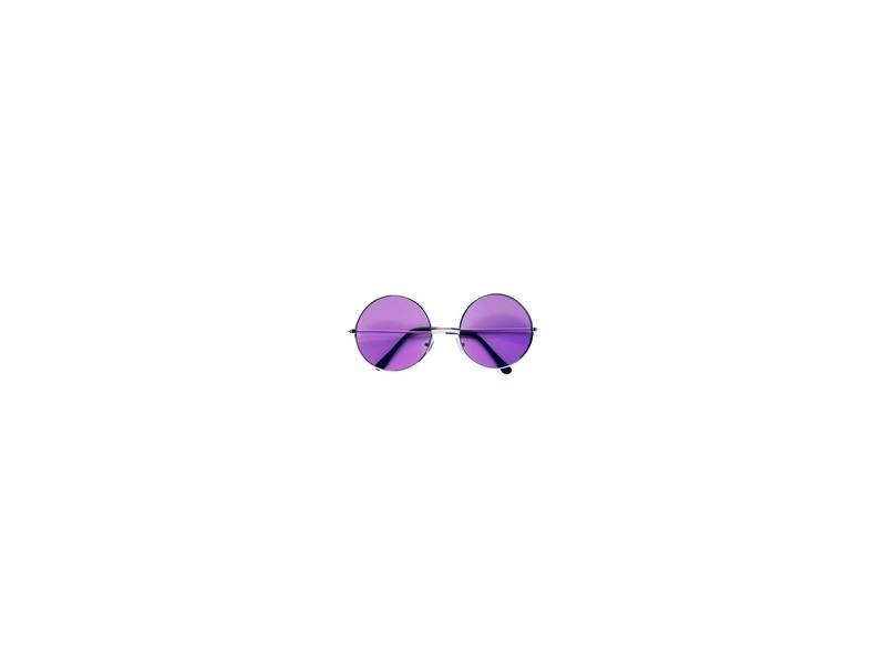 Αποκριάτικα γυαλιά με μοβ φακό