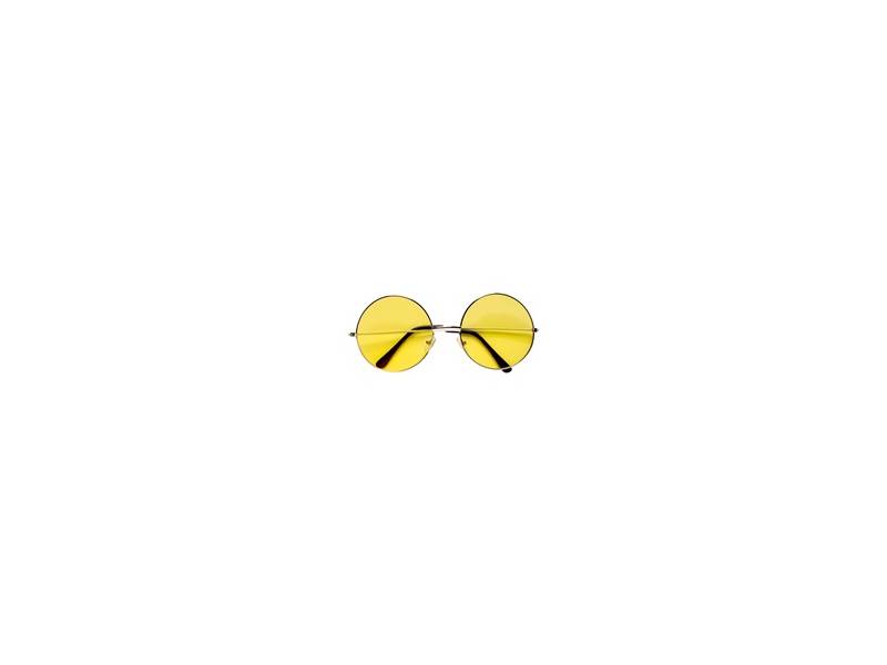 Αποκριάτικα γυαλιά με κίτρινο φακό
