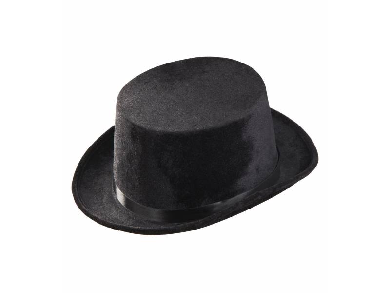 Αποκριάτικο Καπέλο Μαύρο Βελούδινο