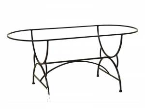 Οβαλ βάση Τραπεζιού Φερ φορζέ