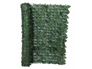 Φράκτης Φύλλο Επεκτεινόμενος Σκούρο Πράσινο PVC έπιπλα κήπου bigstore.gr