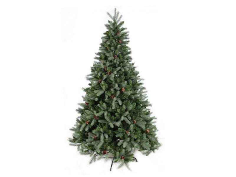 χριστουγεννιάτικο-δέντρο-με-κουκουνάρια-σμόλικας-210-cm
