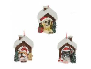 Χριστουγεννιάτικο στολίδι σκυλάκι