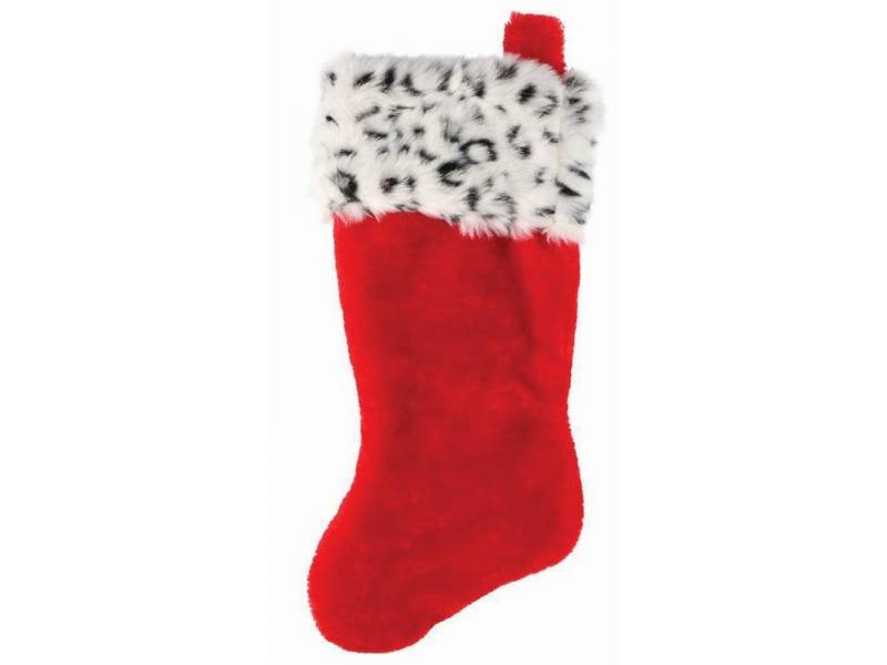 Χριστουγεννιάτικη διακοσμητική κρεμαστή κάλτσα