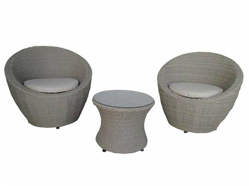 Set σαλονάκι κήπου Wicker έπιπλα κήπου bigstore.gr