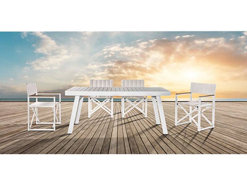 Piazza/W-LUX + York/T Dining Set έπιπλα κήπου bigstore.gr
