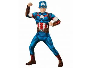 Αποκριάτικη παιδική στολή Captain America