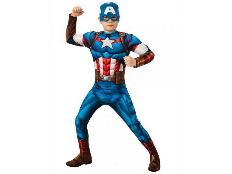 Αποκριάτικη παιδική στολή Captain America