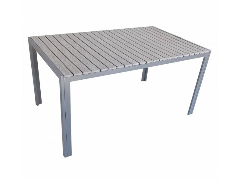 Τραπέζι Αλουμινίου - Polywood 150 x90 έπιπλα κήπου bigstore.gr