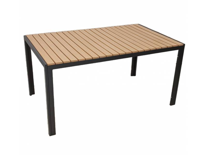 Τραπέζι Αλουμινίου - Polywood 150 x90 έπιπλα κήπου bigstore.gr