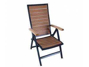 Πολυθρόνα Αλουμινίου-Polywood έπιπλα κήπου bigstore.gr