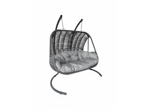 Διθέσια Μεταλλική κρεμαστή Κούνια έπιπλα κήπου bigstore.gr