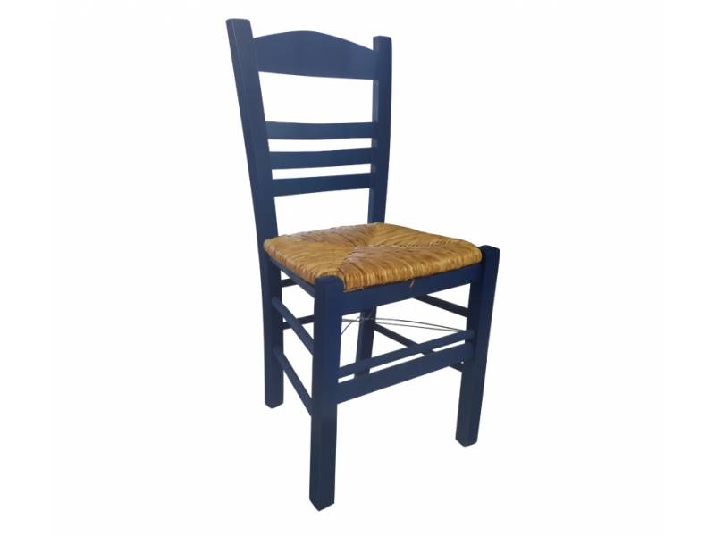 ΣΙΦΝΟΣ Καρέκλα Οξιά Βαφή Εμποτισμού Ανιλίνη Μπλε