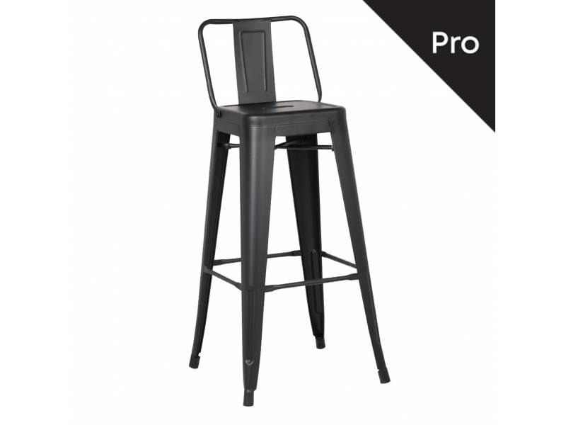 RELIX Σκαμπό Bar-Pro με Πλάτη