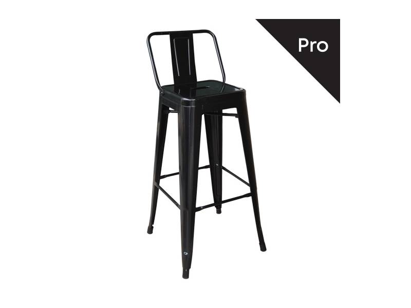 RELIX Σκαμπό Bar-Pro με Πλάτη