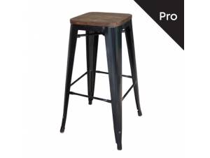 RELIX Wood Σκαμπό Bar-Pro
