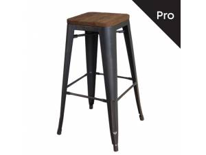 RELIX Wood Σκαμπό Bar-Pro