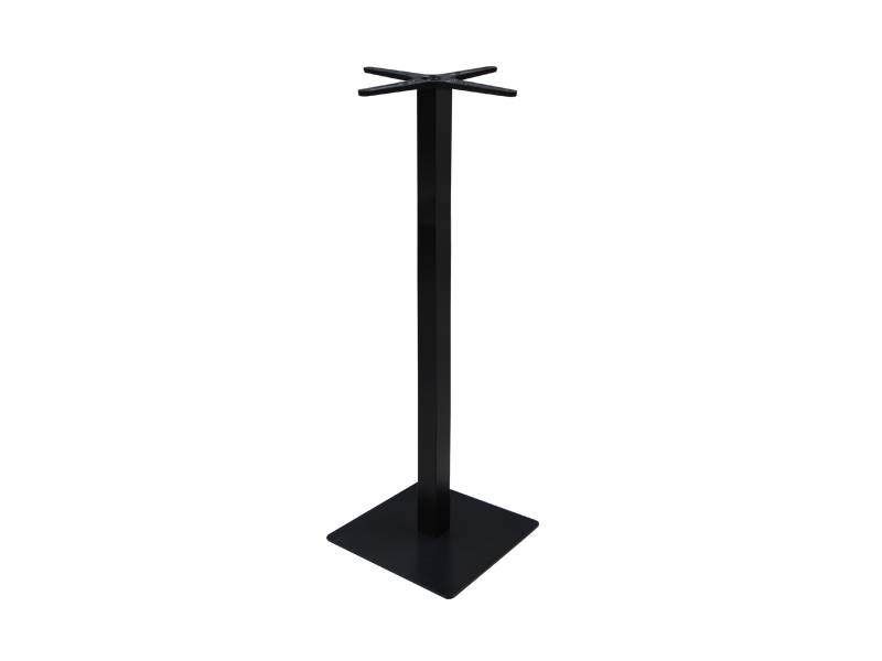 PRATO Βάση Τραπεζιού BAR 45x45cm H.108cm Μέταλλο Βαφή Μαύρο / 14