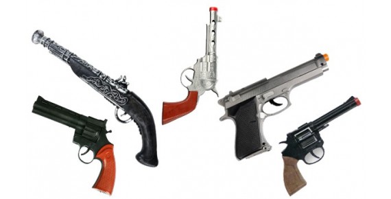 Αποκριάτικα Πιστόλια-Περίστροφα