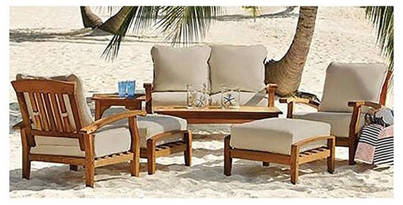 Σαλόνια Καθιστικά κήπου ξύλινα