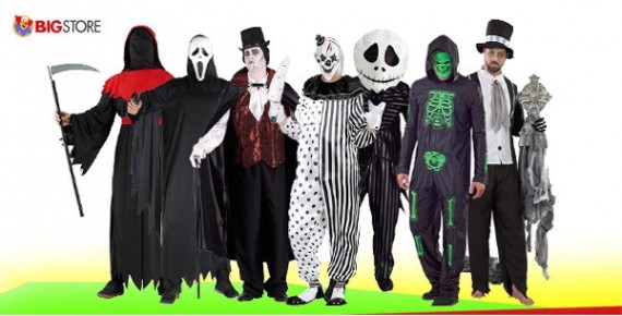 Halloween Στολές Τρόμου Ανδρικές