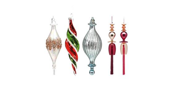 Διάφανα Γυάλινα - Ακρυλικά στολίδια