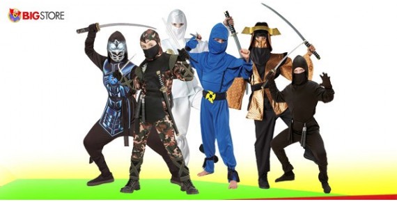 Αποκριάτικες στολές Σαμουράι Νίντζα