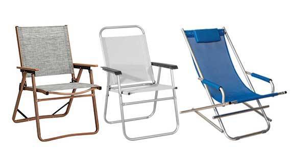 Καρέκλες παραλίας