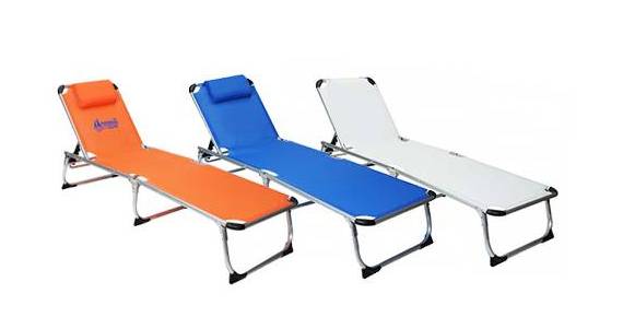 Ξαπλώστρες παραλίας  - Camping